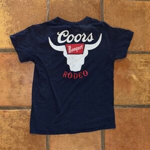 Coors rodeo banquet tshirt